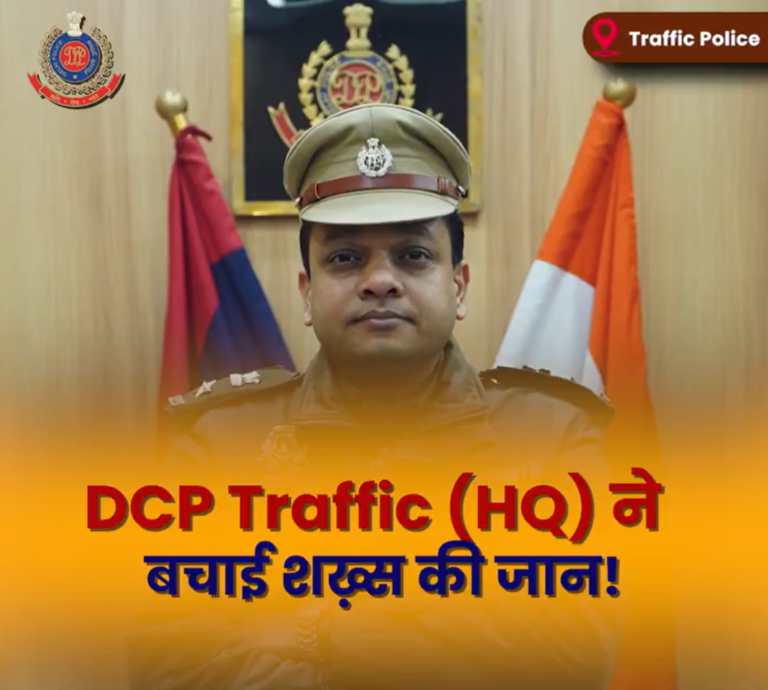 DCP Jaiswal: The Hero Who Saved a Life with CPR on Delhi’s Flyover