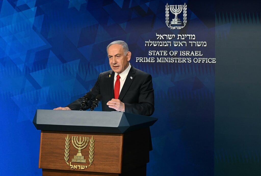 Israeli Prime Minister Benjamin Netanyahu