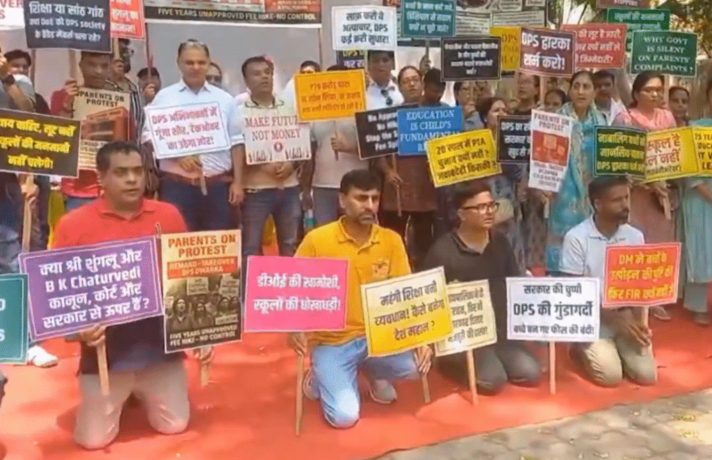 DPS Dwarka Parents Rally Against Alleged Fee Hikes and Discrimination DPS Dwarka Parents Rally Against Alleged Fee Hikes and Discrimination