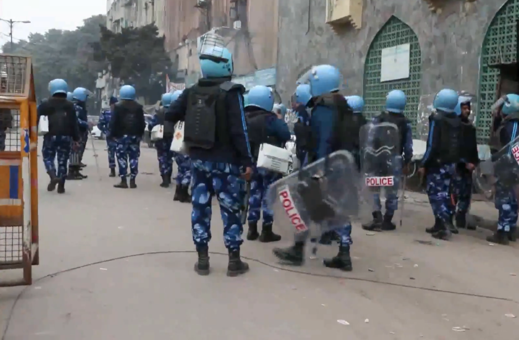 Delhi Sees Overnight Demolition Action Near Faiz-e-Elahi Masjid; Law & Order on Edge Delhi Sees Overnight Demolition Action Near Faiz-e-Elahi Masjid; Law & Order on Edge