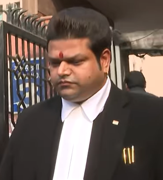 Saket Court Bar Association President Bharat Sharma 