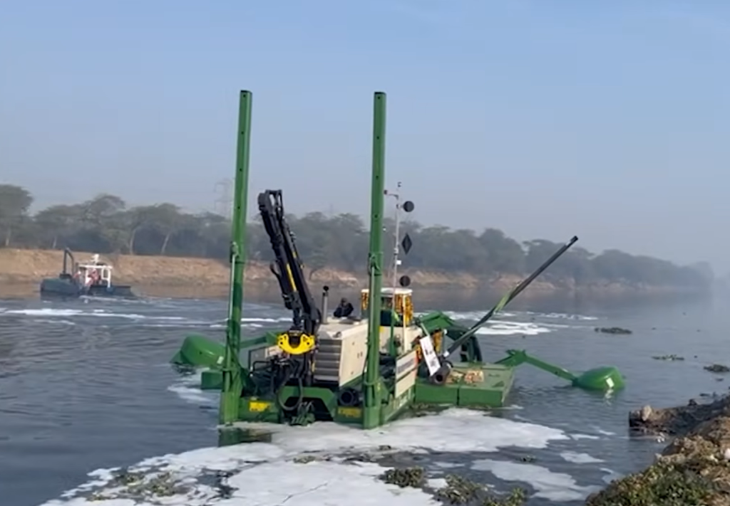 70% of Yamuna Pollution From One Drain! Delhi Deploys ₹8-Crore Finnish Machine to Clean Najafgarh Nallah