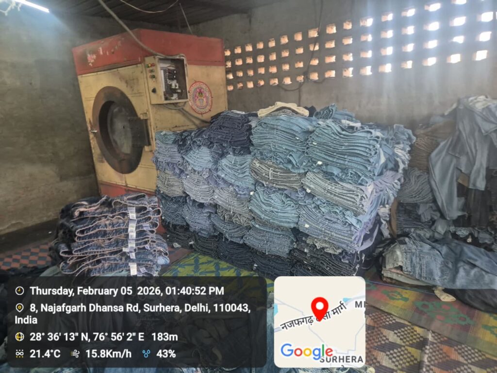 Delhi Civic Body Seals Illegal Jeans Dyeing Unit in Najafgarh for Water Pollution