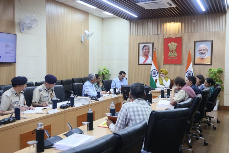 Delhi LG Reviews Fire Service Functioning, Pushes for Modernisation and Public Safety Measures