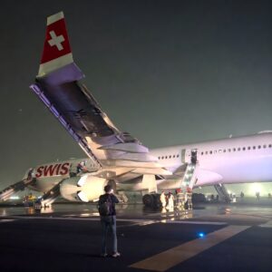 Engine Fire Scare at Delhi Airport: Swiss Flight Aborts Takeoff, Six Passengers Injured