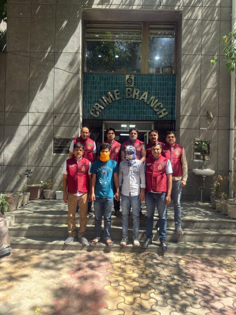 Big Breakthrough: Two Notorious Criminals Nabbed with Illegal Arms Near Bhalswa Lake