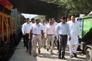 MCD Commissioner Sanjeev Khirwar Inaugurates Waste Facility, Reviews Monsoon Preparedness in Karol Bagh