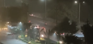 Sudden Weather Shift in Delhi-NCR: Dust Storm, Strong Winds Disrupt Traffic, Bring Relief from Heat