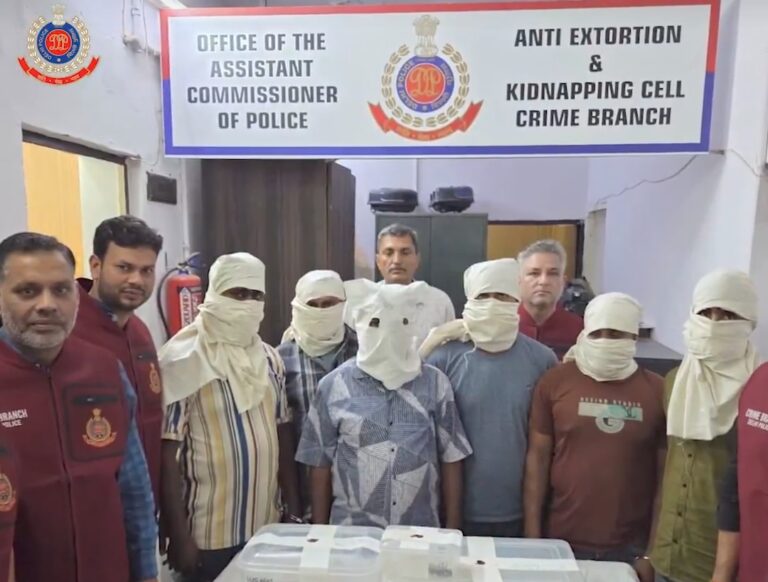 Six Bangladeshi Dacoits Arrested After Encounter Near Sarai Kale Khan, Delhi