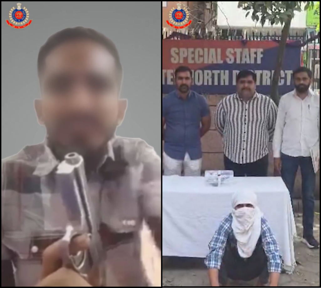 Delhi Police Cracks Down on Gun Culture, Arrests Alleged Gogi Gang Member with Pistol