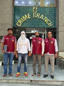 Crime Branch Arrests Jyoti Baba Gang Member Wanted in Delhi Murder Case, Illegal Pistol Recovered