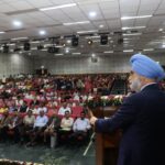 Delhi LG Taranjit Singh Sandhu Calls for ‘Viksit Dilli 2047’ During Address at JNU