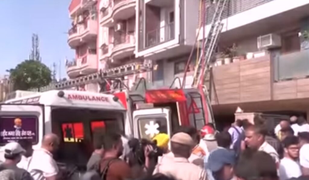 Massive Fire in Delhi’s Vivek Vihar Kills 9; AC Blast Suspected, Entire Family Among Victims