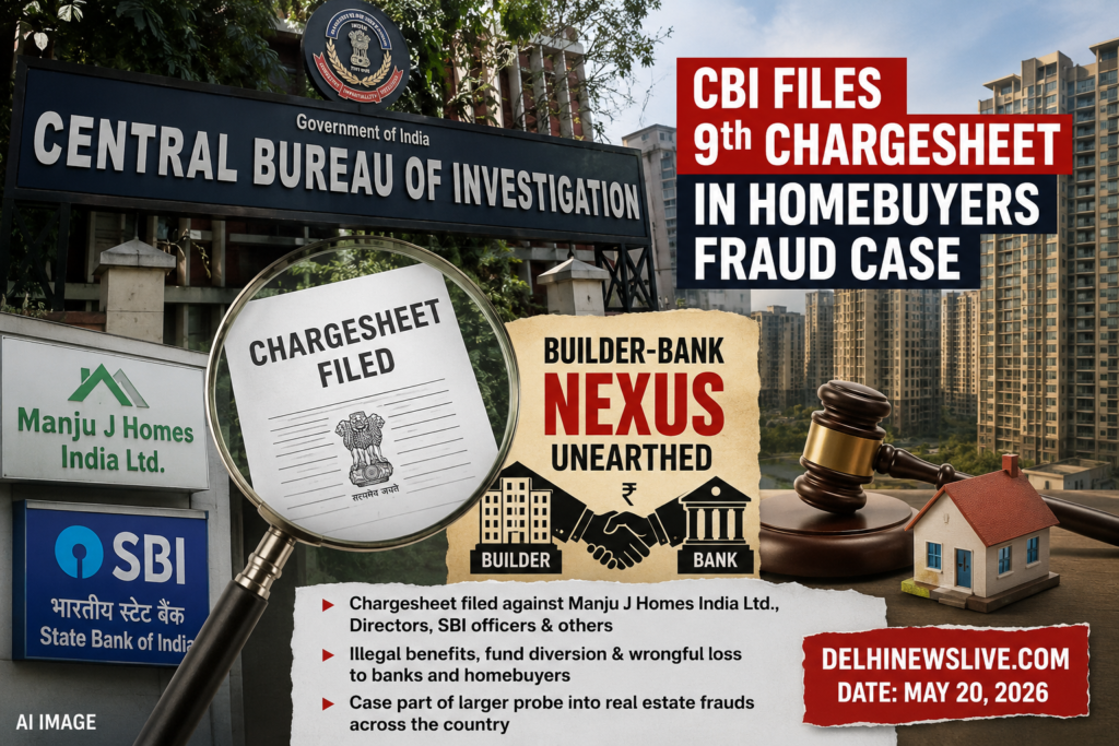 CBI Files 9th Chargesheet in Homebuyers Fraud Case; Builder-Bank Nexus Unearthed in Ghaziabad Project