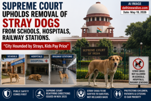 Supreme Court Upholds Removal of Stray Dogs From Schools, Hospitals, Railway Stations; Says Public Safety Paramount