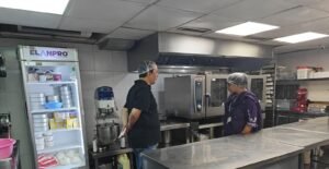 Delhi Checks Seven Bakery Sites Before Festive Season; 10 Samples Collected Bakery staff working in a kitchen