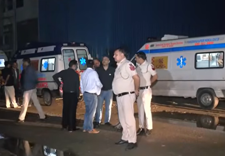 Four dead, two hospitalised after fire at Mangolpuri shoe factory Four dead, two hospitalised after fire at Mangolpuri shoe factory